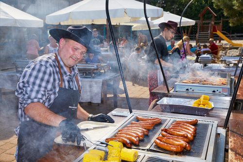 PonyparkCity Billy the Kid Saloon Westernstad American Restaurant Eten Spareribs Steaks Hamburgers BBQ Ma Dalton