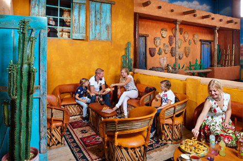 PonyparkCity Lucky Town Viva Mexico Westernstad Mexicaans Restaurant Eten Kinderen Ouders Gezin