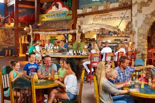 PonyparkCity Lucky Town Viva Mexico Westernstad Mexicaans Restaurant Eten Kinderen Ouders Gezin